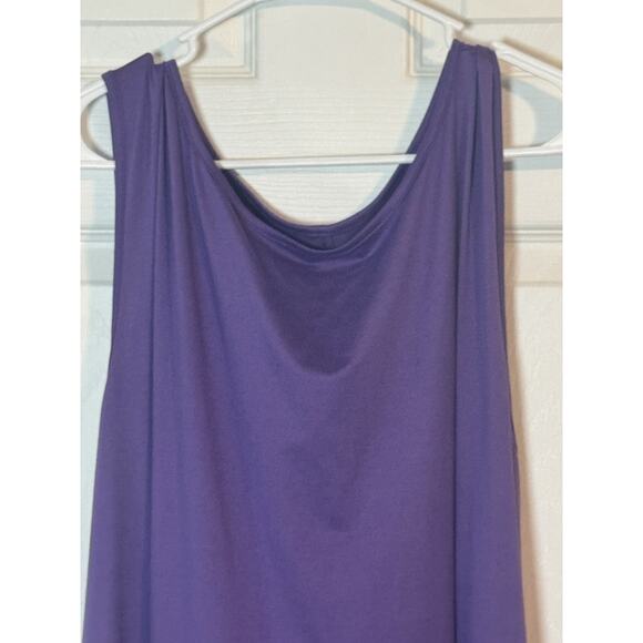 Lularoe Purple Oversized Dress With Pockets, Flowy, Stretch & Comfortable, 3XL - Picture 2 of 4